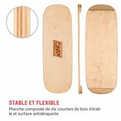 Le moins cher ❤️ BoarderKING Planches D'équilibre Indoorboard Flow Planche D'équilibre ✔️ -Vetements-de-sport Soldes Magasin 10036330 fr 0003 logo