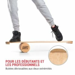 Le moins cher ❤️ BoarderKING Planches D'équilibre Indoorboard Flow Planche D'équilibre ✔️ -Vetements-de-sport Soldes Magasin 10036330 fr 0006 logo