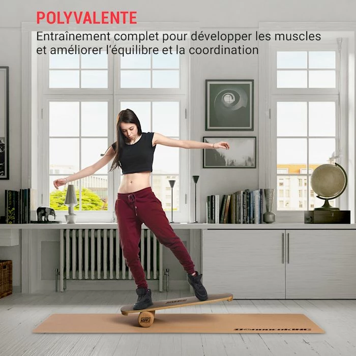 Meilleure vente 🔔 BoarderKING Planches D'équilibre Indoorboard Flow Planche D'équilibre 🎉 2 Meilleure vente 🔔 BoarderKING Planches D'équilibre Indoorboard Flow Planche D'équilibre 🎉 – Image 2