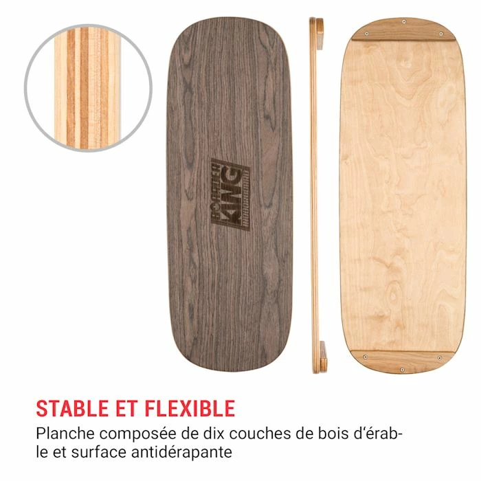 Meilleure vente 🔔 BoarderKING Planches D'équilibre Indoorboard Flow Planche D'équilibre 🎉 3 Meilleure vente 🔔 BoarderKING Planches D'équilibre Indoorboard Flow Planche D'équilibre 🎉 – Image 3