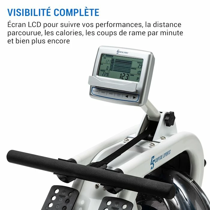 Vente flash ✔️ Capital Sports Rameurs Flow M2 Rameur à Eau ✔️ 3 Vente flash ✔️ Capital Sports Rameurs Flow M2 Rameur à Eau ✔️ – Image 3
