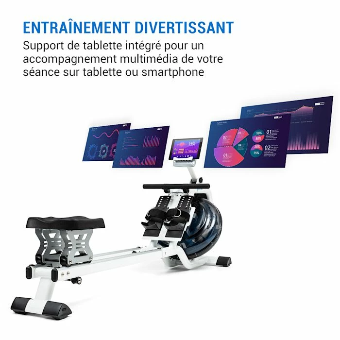Vente flash ✔️ Capital Sports Rameurs Flow M2 Rameur à Eau ✔️ 5 Vente flash ✔️ Capital Sports Rameurs Flow M2 Rameur à Eau ✔️ – Image 5