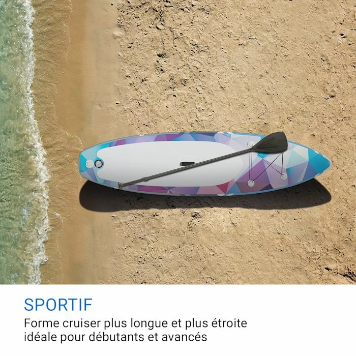 Tout neuf 🌟 Capital Sports Planche De Paddle SUP Planche à Pagaie SUP Board Gonflable Lanikai Cruiser 9.8 😀 2 Tout neuf 🌟 Capital Sports Planche De Paddle SUP Planche à Pagaie SUP Board Gonflable Lanikai Cruiser 9.8 😀 – Image 2