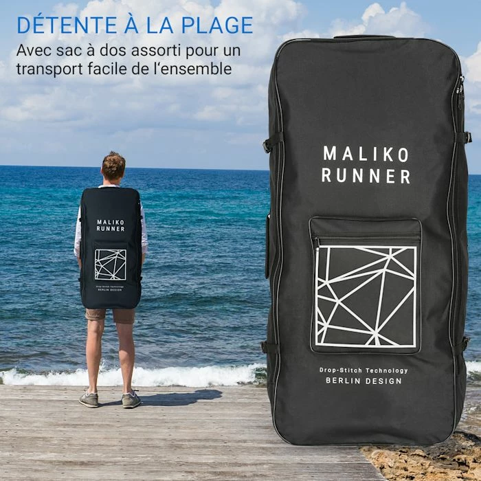 Tout neuf 🌟 Capital Sports Planche De Paddle SUP Planche à Pagaie SUP Board Gonflable Lanikai Cruiser 9.8 😀 4 Tout neuf 🌟 Capital Sports Planche De Paddle SUP Planche à Pagaie SUP Board Gonflable Lanikai Cruiser 9.8 😀 – Image 4