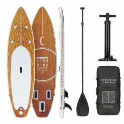 Meilleure affaire ✨ Capital Sports Planche De Paddle SUP Downwind Cruiser 9.8 Ensemble Complet Paddelboard Gonflable 🧨