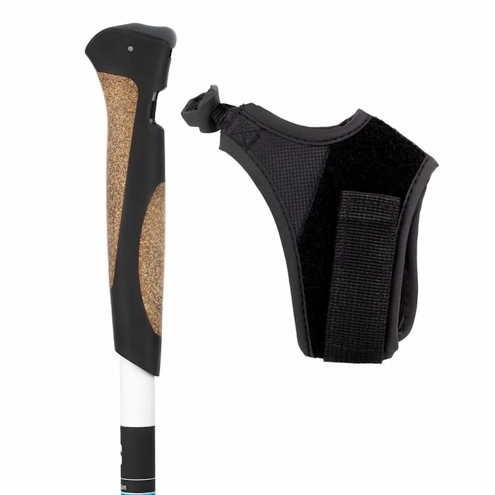 Grosses soldes ⭐ KLARFIT Muxia FX Essential Bâtons De Marche Nordique 10% Carbone 110 Cm Poignées En Liège 🥰 5 Grosses soldes ⭐ KLARFIT Muxia FX Essential Bâtons De Marche Nordique 10% Carbone 110 Cm Poignées En Liège 🥰 – Image 5