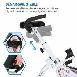 Meilleure affaire ❤️ Capital Sports Vélos D'appartement Vélo D'appartement Azura Desk Bike 👏 -Vetements-de-sport Soldes Magasin 10037861 fr 0003 logo