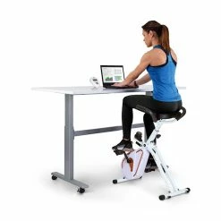 Meilleure affaire ❤️ Capital Sports Vélos D'appartement Vélo D'appartement Azura Desk Bike 👏