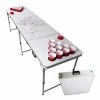 Nouveau 🧨 BeerCup Tables Beer Pong Set Table De Beer Pong Backspin White DIY 🎁