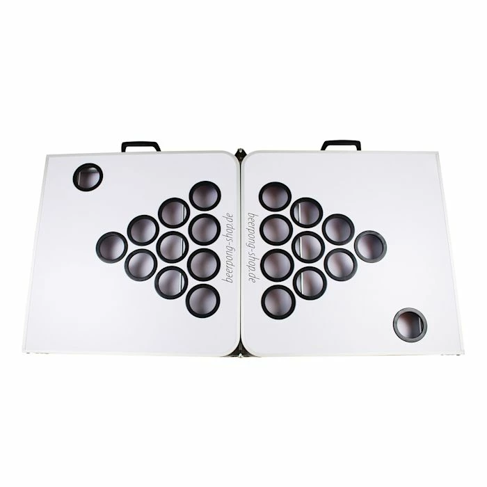 Nouveau 🧨 BeerCup Tables Beer Pong Set Table De Beer Pong Backspin White DIY 🎁 2 Nouveau 🧨 BeerCup Tables Beer Pong Set Table De Beer Pong Backspin White DIY 🎁 – Image 2