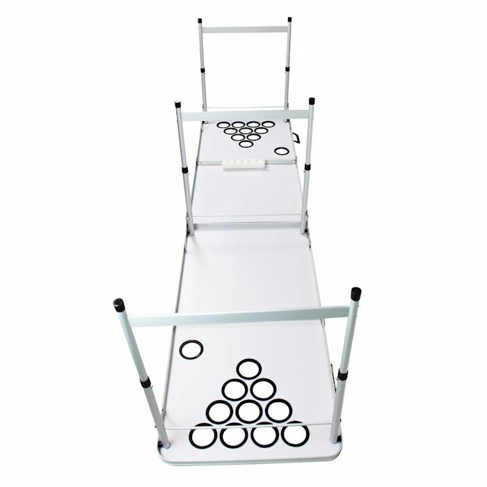 Nouveau 🧨 BeerCup Tables Beer Pong Set Table De Beer Pong Backspin White DIY 🎁 6 Nouveau 🧨 BeerCup Tables Beer Pong Set Table De Beer Pong Backspin White DIY 🎁 – Image 6