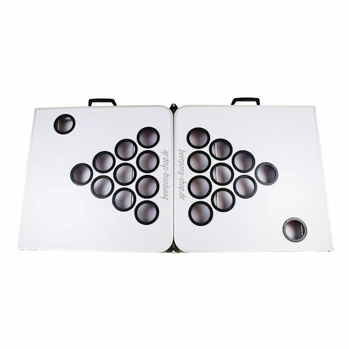 Nouveau 👏 BeerCup Tables Beer Pong Set Table De Beer Pong Backspin White DIY 😉 2 Nouveau 👏 BeerCup Tables Beer Pong Set Table De Beer Pong Backspin White DIY 😉 – Image 2