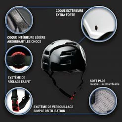 Grosses soldes 🔔 Skullcap Casques Asque De Skate Et De Vélo 😀 -Vetements-de-sport Soldes Magasin 10039082 fr 0003 logo