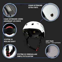 Grosses soldes 👍 Skullcap Casques Asque De Skate Et De Vélo 🤩 -Vetements-de-sport Soldes Magasin 10039091 fr 0003 logo