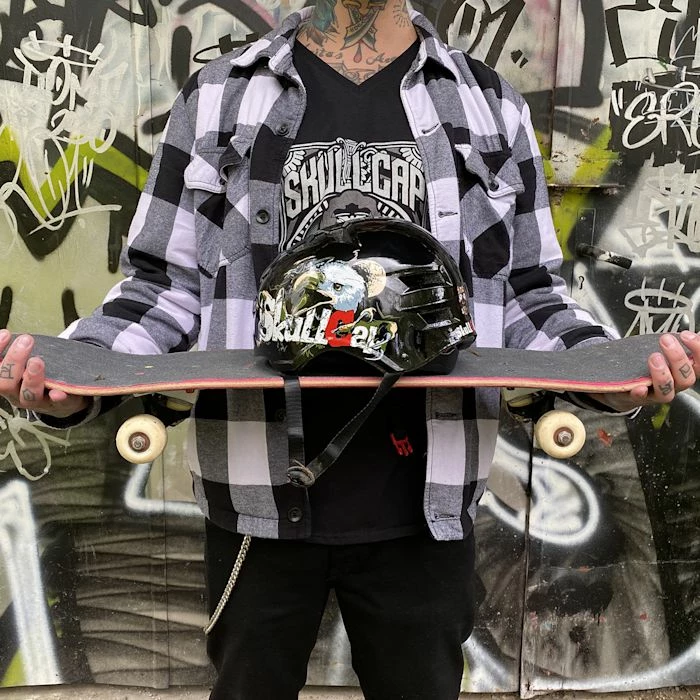 Meilleure affaire 😉 Skullcap Casques Asque De Skate Et De Vélo ✔️ 6 Meilleure affaire 😉 Skullcap Casques Asque De Skate Et De Vélo ✔️ – Image 6