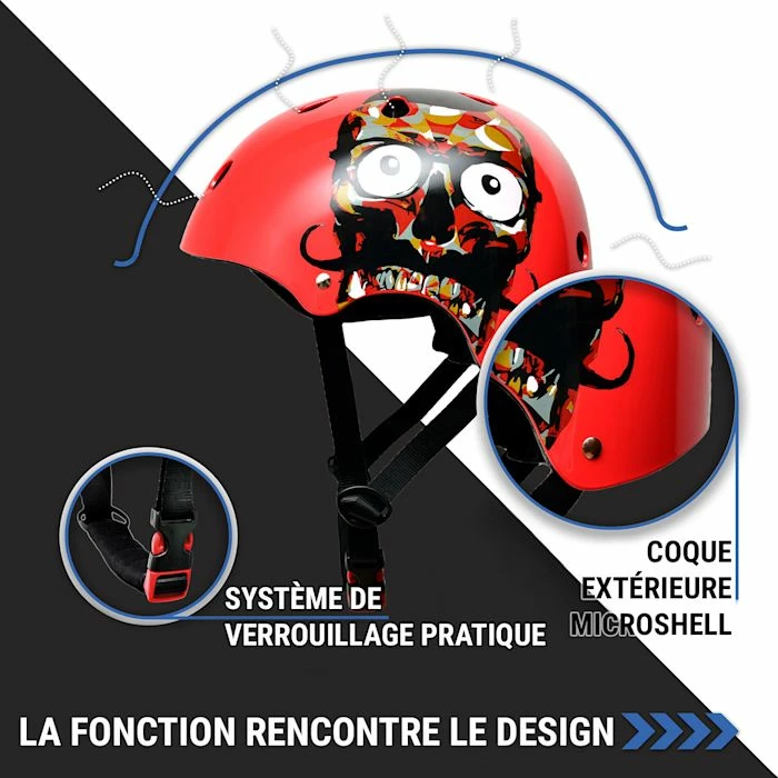 Acheter 👍 Skullcap Casques Asque De Skate Et De Vélo ❤️ 2 Acheter 👍 Skullcap Casques Asque De Skate Et De Vélo ❤️ – Image 2