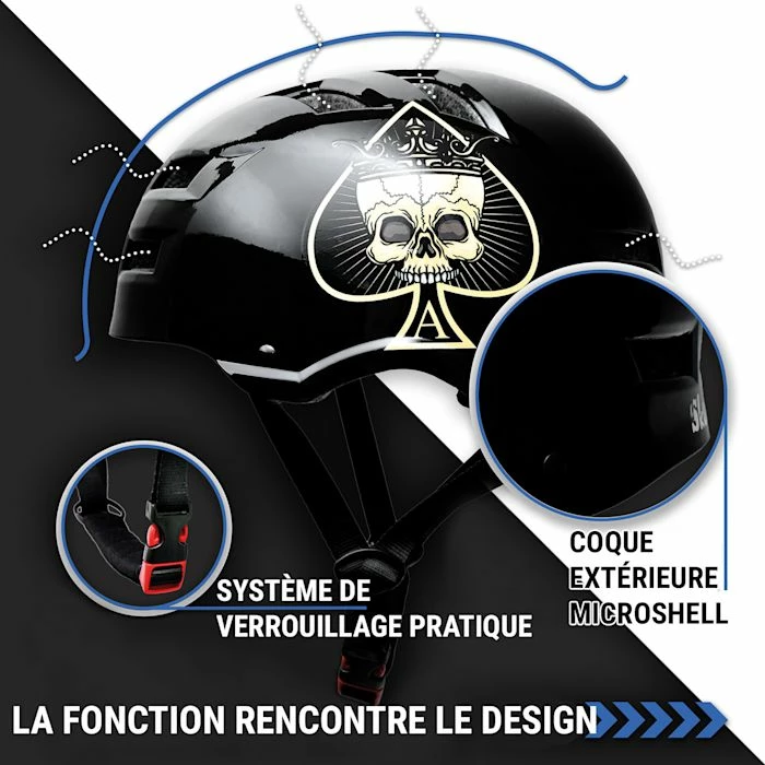 Sortie ✔️ Skullcap Casques Asque De Skate Et De Vélo 🎁 2 Sortie ✔️ Skullcap Casques Asque De Skate Et De Vélo 🎁 – Image 2