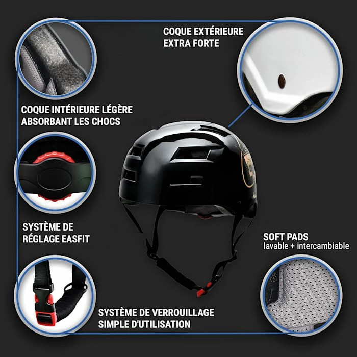 Sortie ✔️ Skullcap Casques Asque De Skate Et De Vélo 🎁 3 Sortie ✔️ Skullcap Casques Asque De Skate Et De Vélo 🎁 – Image 3