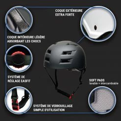 Le moins cher 👍 Skullcap Casques Asque De Skate Et De Vélo ✨ -Vetements-de-sport Soldes Magasin 10039111 fr 0003 logo