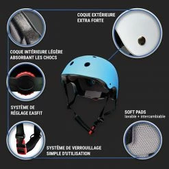 Meilleure affaire 🛒 Skullcap Casques Asque De Skate Et De Vélo 🔔 -Vetements-de-sport Soldes Magasin 10039113 fr 0003 logo