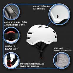 Le moins cher 🌟 Skullcap Casques Asque De Skate Et De Vélo 💯 -Vetements-de-sport Soldes Magasin 10039121 fr 0003 logo