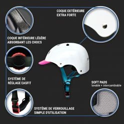 Bon marché ✨ Skullcap Casques Asque De Skate Et De Vélo 🧨 -Vetements-de-sport Soldes Magasin 10039122 fr 0003 logo