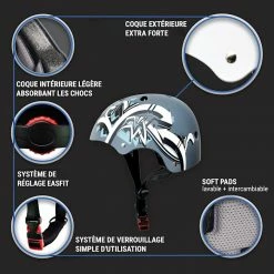 Top 10 😀 Skullcap Casques Asque De Skate Et De Vélo 🎉 8 Top 10 😀 Skullcap Casques Asque De Skate Et De Vélo 🎉 -Vetements-de-sport Soldes Magasin 10039125 fr 0003 logo