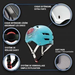 Nouveau 👍 Skullcap Casques Asque De Skate Et De Vélo ⌛ -Vetements-de-sport Soldes Magasin 10039132 fr 0003 logo
