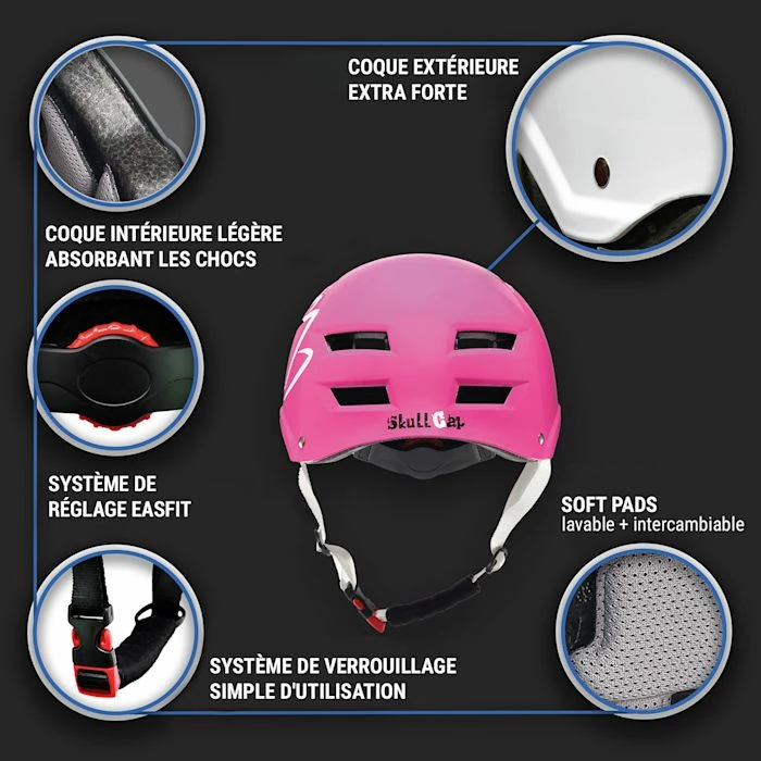 De gros 🌟 Skullcap Casques Asque De Skate Et De Vélo 👏 3 De gros 🌟 Skullcap Casques Asque De Skate Et De Vélo 👏 – Image 3