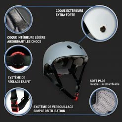 Budget 👍 Skullcap Casques Asque De Skate Et De Vélo ✨ -Vetements-de-sport Soldes Magasin 10039139 fr 0003 logo