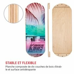Sortie 🌟 BoarderKING Planches D'équilibre Indoorboard Classic Planche D'équilibre 😉 -Vetements-de-sport Soldes Magasin 10039517 fr 0003 logo