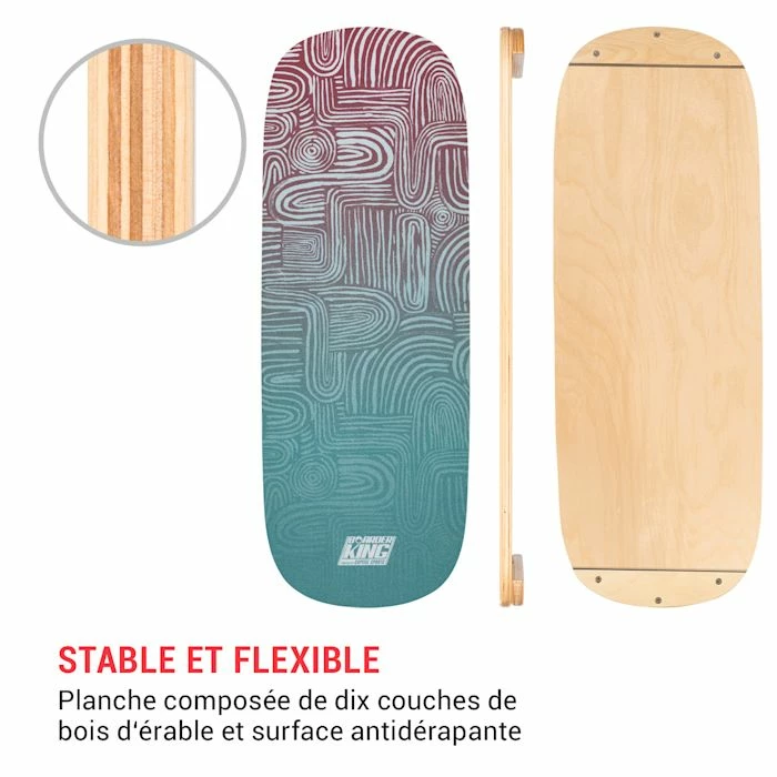 De gros 😍 BoarderKING Planches D'équilibre Indoorboard Flow Planche D'équilibre 🎉 3 De gros 😍 BoarderKING Planches D'équilibre Indoorboard Flow Planche D'équilibre 🎉 – Image 3