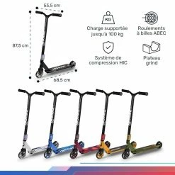 De gros 🌟 Fun Pro Rollers Et Skateboards Trottinette Stunt Insane² ✔️ -Vetements-de-sport Soldes Magasin 10039568 fr 0006 logo