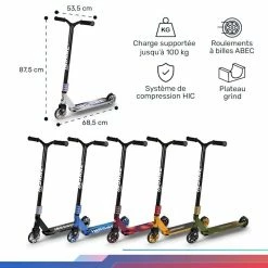 Meilleure affaire 🔔 Fun Pro Rollers Et Skateboards Trottinette Stunt Insane² 😀 -Vetements-de-sport Soldes Magasin 10039569 fr 0006 logo