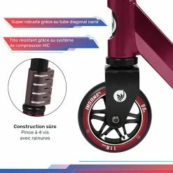 De gros ✨ Fun Pro Rollers Et Skateboards Trottinette Stunt Insane² 🌟 -Vetements-de-sport Soldes Magasin 10039571 fr 0003 logo