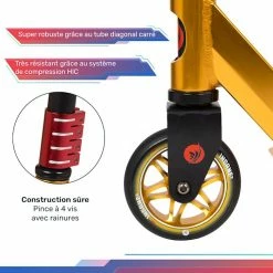 Promo 😍 Fun Pro Rollers Et Skateboards Trottinette Stunt Insane² 😀 -Vetements-de-sport Soldes Magasin 10039572 fr 0003 logo