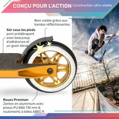 Promo 😍 Fun Pro Rollers Et Skateboards Trottinette Stunt Insane² 😀 -Vetements-de-sport Soldes Magasin 10039572 fr 0004 logo