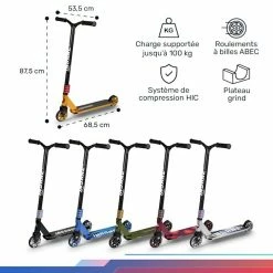 Promo 😍 Fun Pro Rollers Et Skateboards Trottinette Stunt Insane² 😀 -Vetements-de-sport Soldes Magasin 10039572 fr 0006 logo