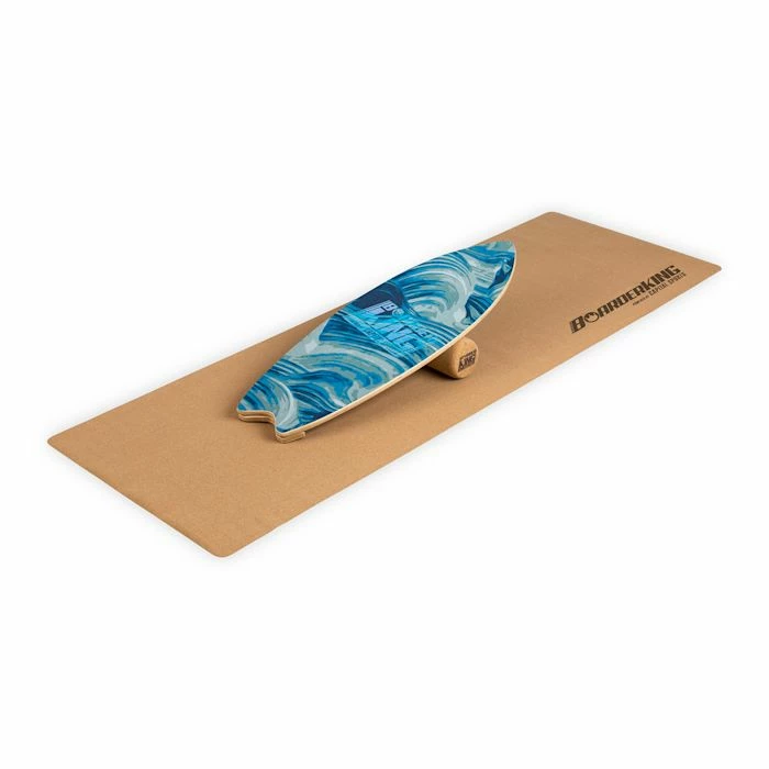 De gros 🥰 BoarderKING Planches D'équilibre Indoorboard Wave Planche D'équilibre + Tapis + Rouleau ✔️ 1 De gros 🥰 BoarderKING Planches D'équilibre Indoorboard Wave Planche D'équilibre + Tapis + Rouleau ✔️
