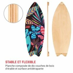 Offres 🎁 BoarderKING Planches D'équilibre Indoorboard Wave Planche D'équilibre + Tapis + Rouleau 🥰 -Vetements-de-sport Soldes Magasin 10039577 fr 0003 logo