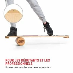 Budget 🔔 BoarderKING Planches D'équilibre Indoorboard Allrounder Planche D'équilibre 👍 -Vetements-de-sport Soldes Magasin 10039580 fr 0006 logo