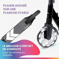 Tout neuf 🎉 Fun Pro Rollers Et Skateboards Trottinette FIVE Deluxe ✨ -Vetements-de-sport Soldes Magasin 10039587 fr 0005 logo
