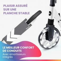 Nouveau 🎉 Fun Pro Rollers Et Skateboards Trottinette FIVE Deluxe 😉 -Vetements-de-sport Soldes Magasin 10039589 fr 0005 logo