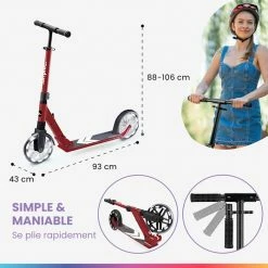 Sortie 🎉 Fun Pro Rollers Et Skateboards Trottinette FIVE Deluxe 🔔 -Vetements-de-sport Soldes Magasin 10039593 fr 0006 logo