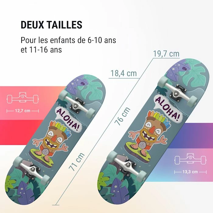 Le moins cher 🥰 Fun Pro Rollers Et Skateboards Petit Skateboard Skate 21 ❤️ 6 Le moins cher 🥰 Fun Pro Rollers Et Skateboards Petit Skateboard Skate 21 ❤️ – Image 6
