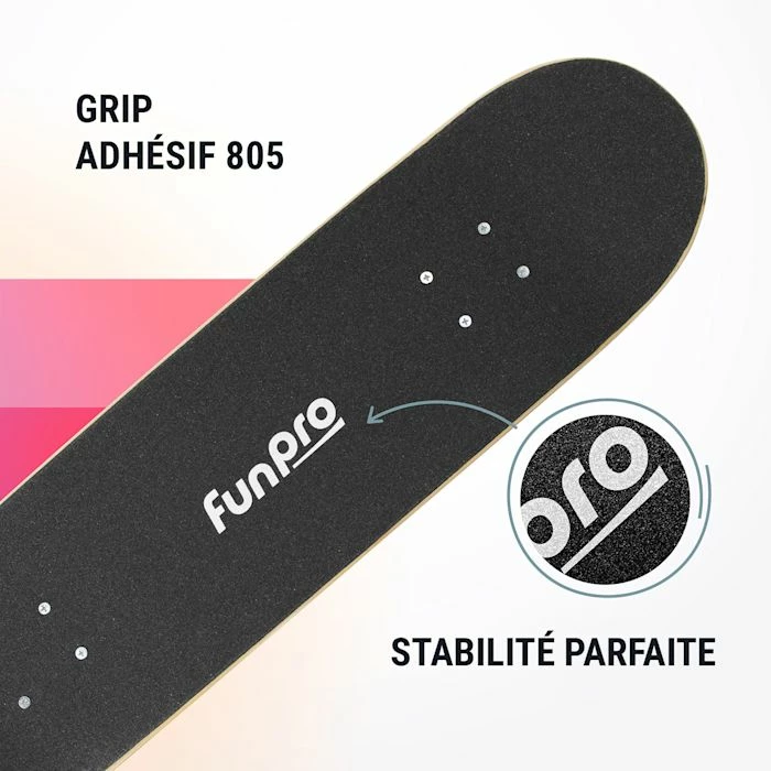 Tout neuf 😀 Fun Pro Rollers Et Skateboards Grand Skateboard Skate 21 😍 2 Tout neuf 😀 Fun Pro Rollers Et Skateboards Grand Skateboard Skate 21 😍 – Image 2