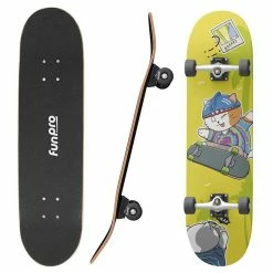 Nouveau 🤩 Fun Pro Rollers Et Skateboards Grand Skateboard Skate 21 🌟