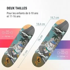 Meilleur prix 🔔 Fun Pro Rollers Et Skateboards Petit Skateboard Skate 21 🥰 -Vetements-de-sport Soldes Magasin 10039613 fr 0006 logo