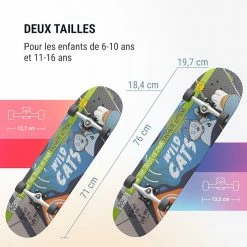 De gros 👍 Fun Pro Rollers Et Skateboards Grand Skateboard Skate 21 🔔 -Vetements-de-sport Soldes Magasin 10039616 fr 0006 logo