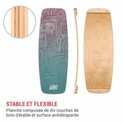 Promo ⌛ BoarderKING Planches D'équilibre Indoorboard Curved Planche D'équilibre 👏 -Vetements-de-sport Soldes Magasin 10039696 fr 0003 logo